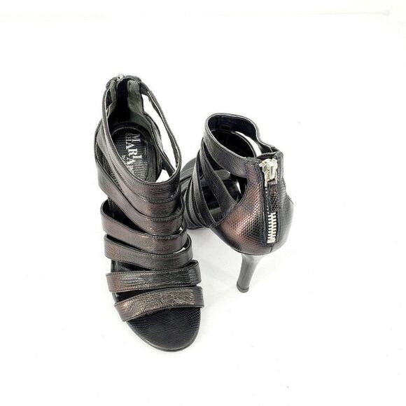 COLE HAAN Maria Sharapova Leather Caged Heels